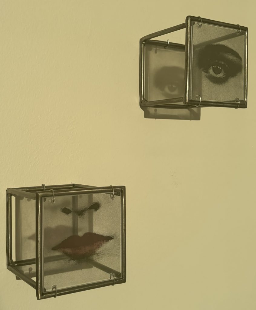 <strong>Pop Art Face</strong><br>
Furst_Ori<br>
<br>
Mosaic of cubic metal sculptures