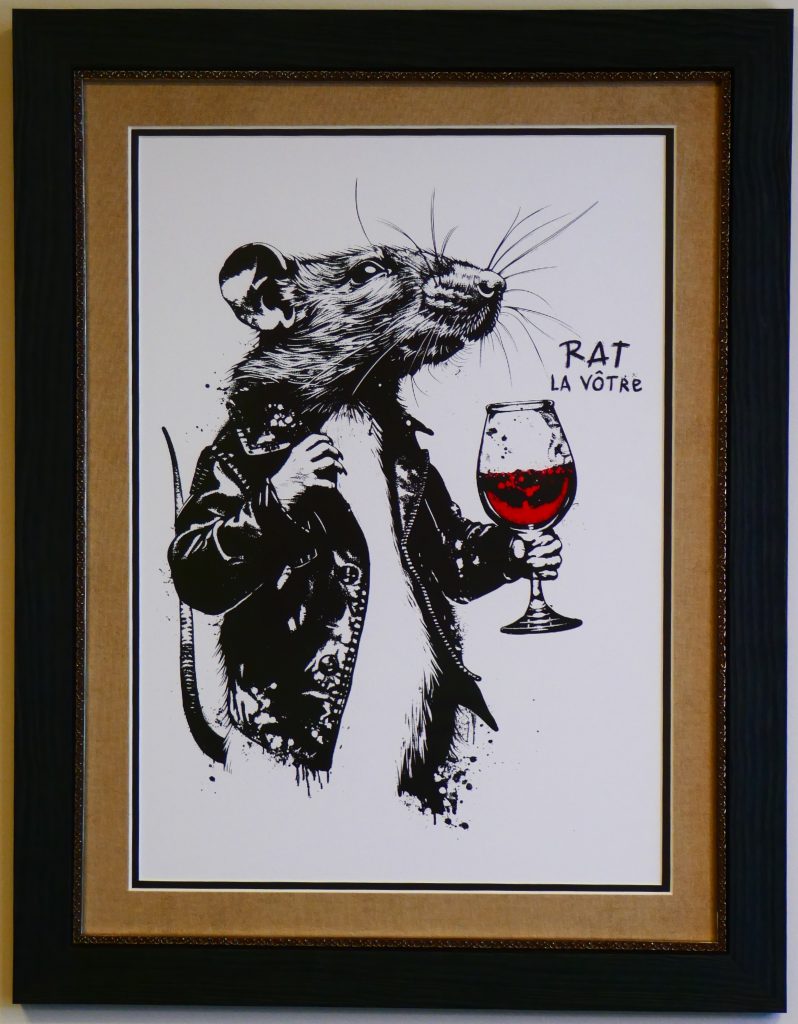 <strong>Rat La Vôtre</strong><br>
Matteo<br>
<br>
Screenprint on fine paper<br>