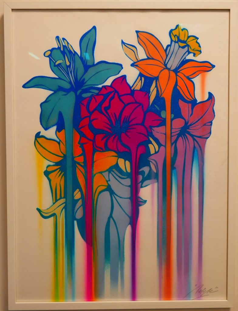 <strong>Original on Paper IV</strong><br>
Nerone<br>
<br>
Spray paint & airbrush on paper