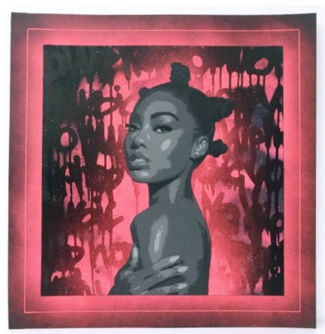 <strong>Pinkish</strong><br>
Liz Art Berlin<br>
2024<br>
<br>
Aerosol on cardboard