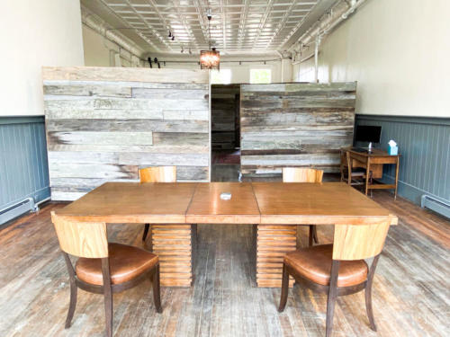 Ridgway's conference table